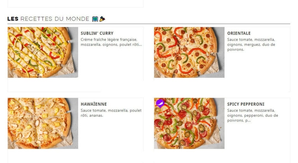 Domino's — carte page 5