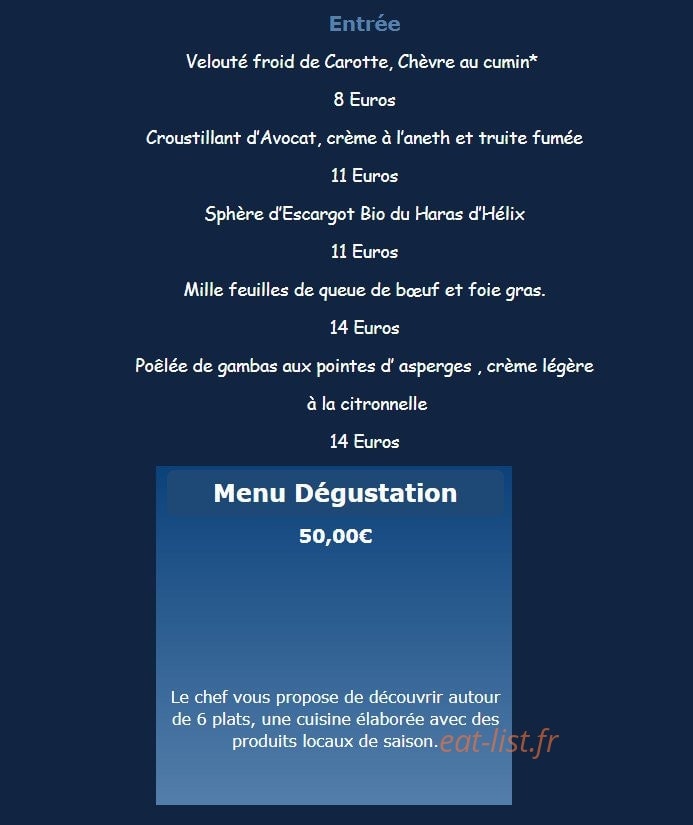 L'Aquarelle — carte page 6