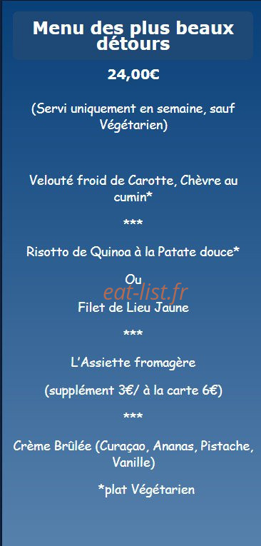 L'Aquarelle — carte page 3