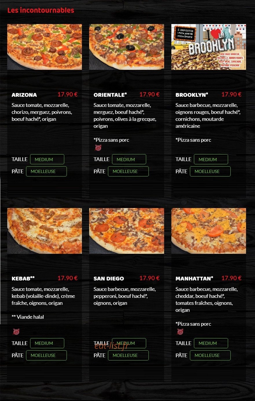 Pizza Planète — carte page 3