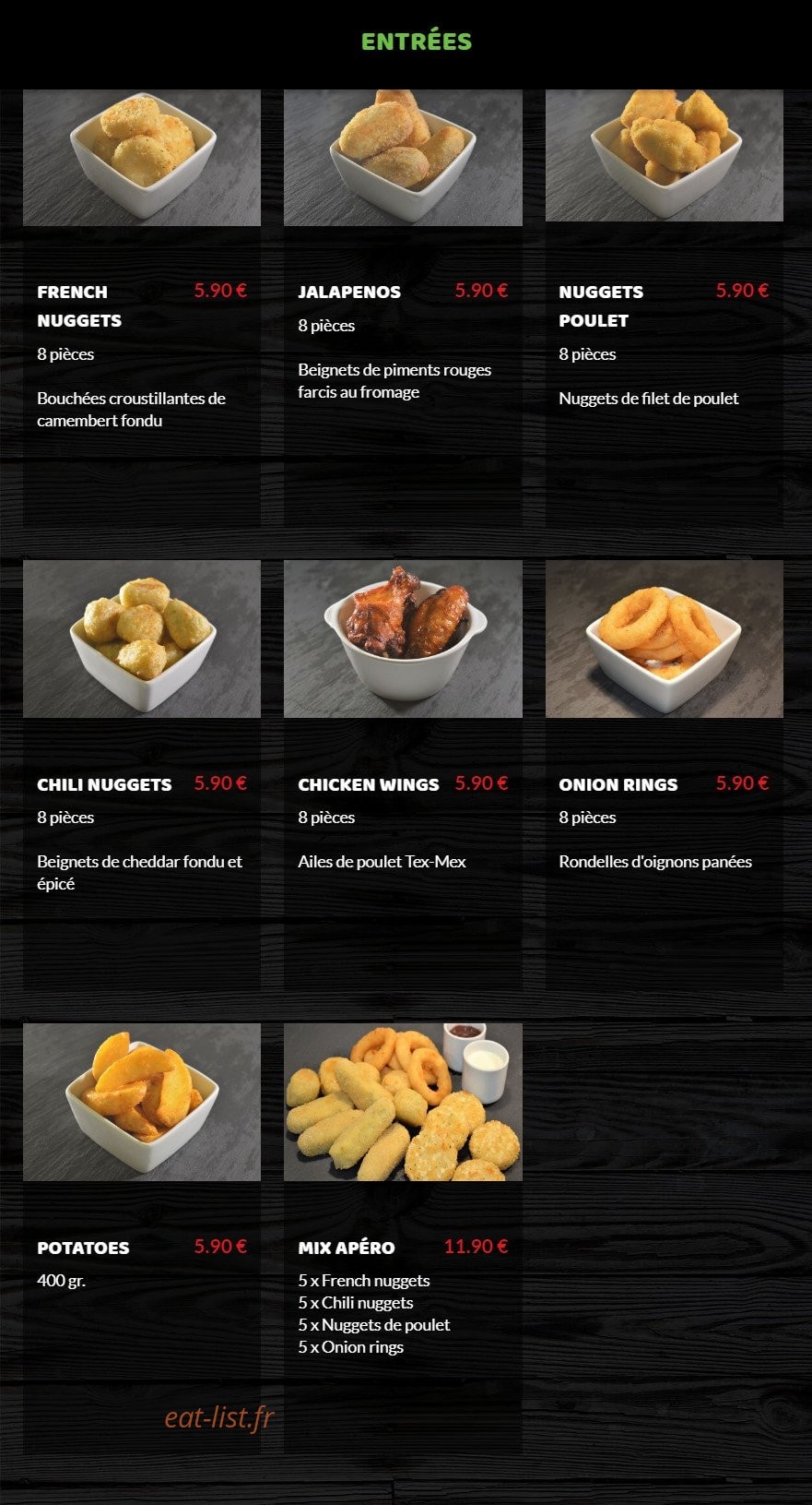 Pizza Planète — carte page 6