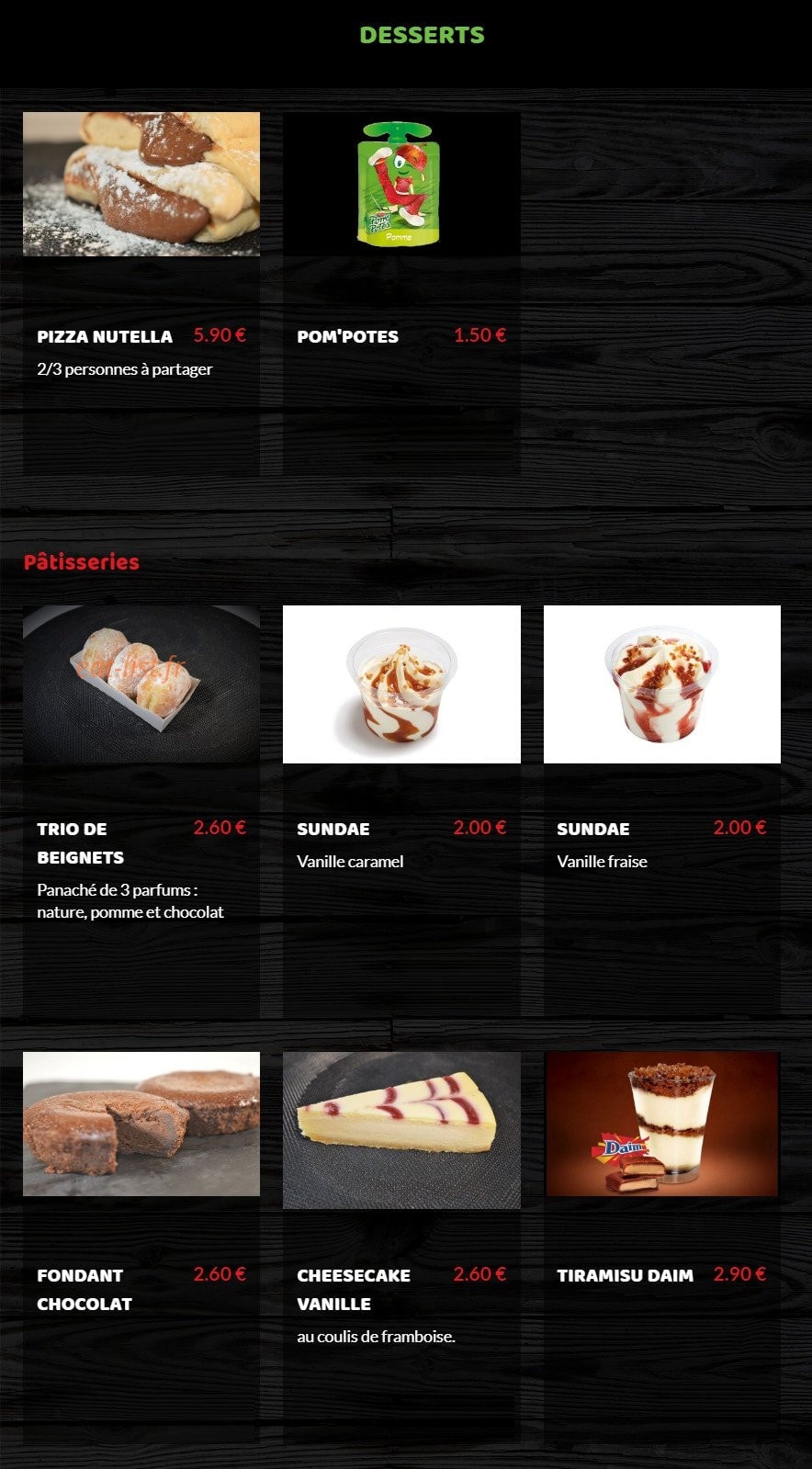 Pizza Planète — carte page 9