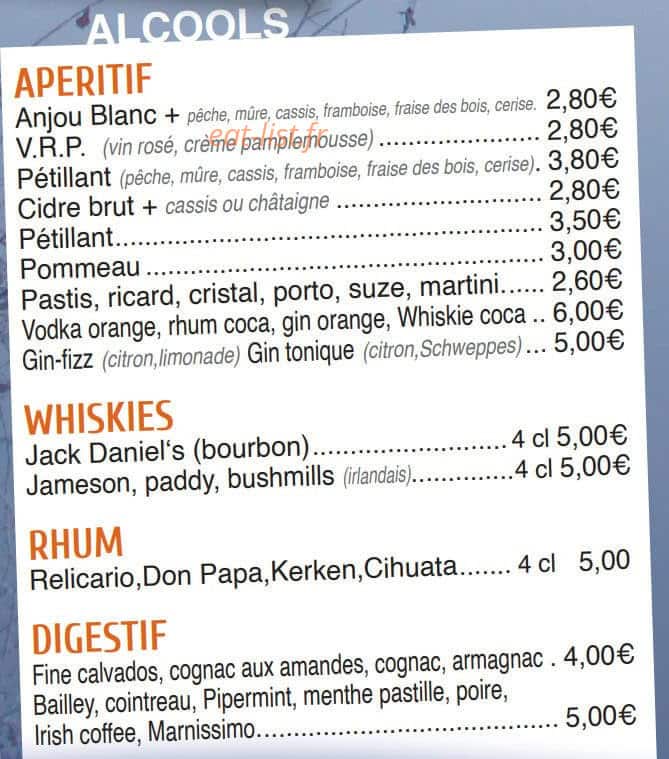 La taverne — carte page 4