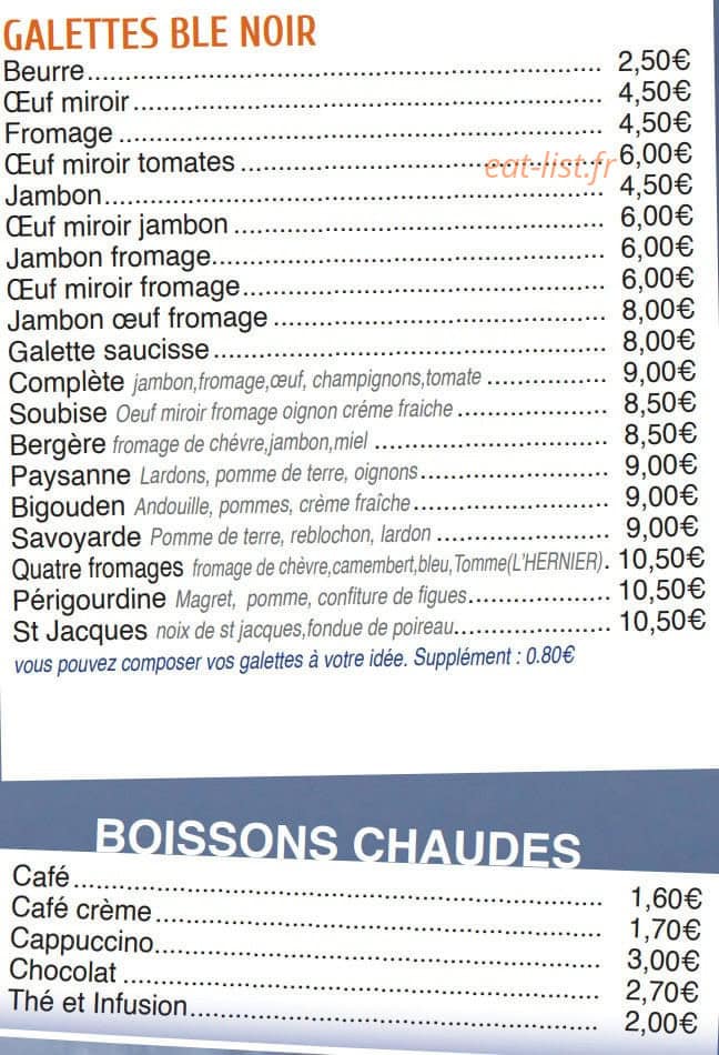 La taverne — carte page 3