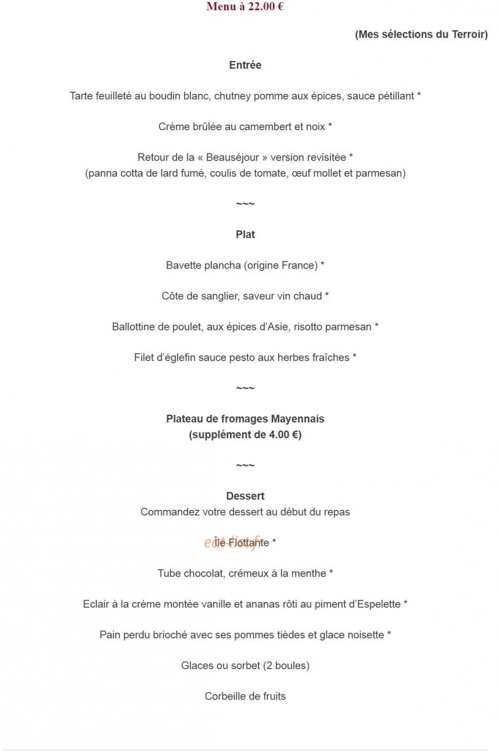 Beauséjour — carte page 2