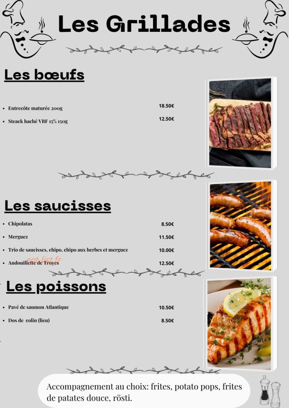 La Pause des Anges — carte page 4