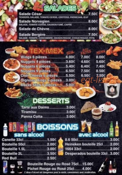 Ephese Kebab — carte page 4