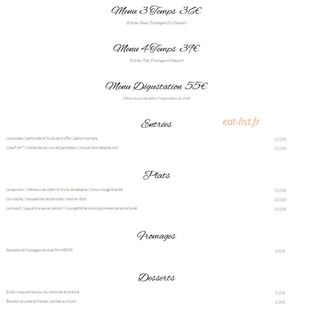 Maison C — carte page 1