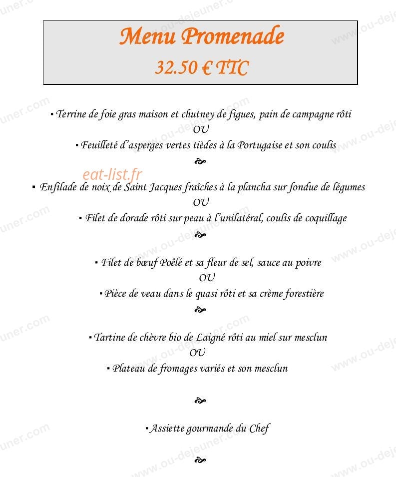Le Relais — carte page 5