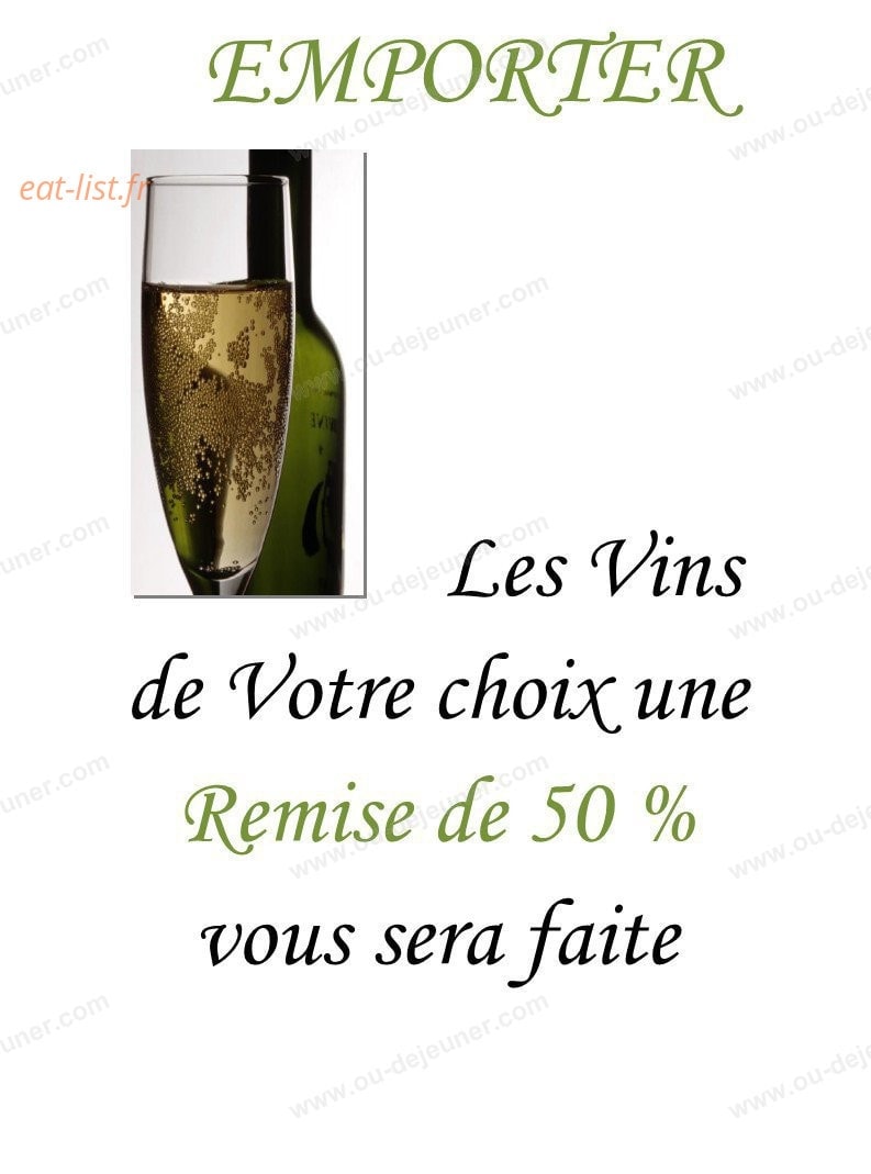 Le Relais — carte page 17