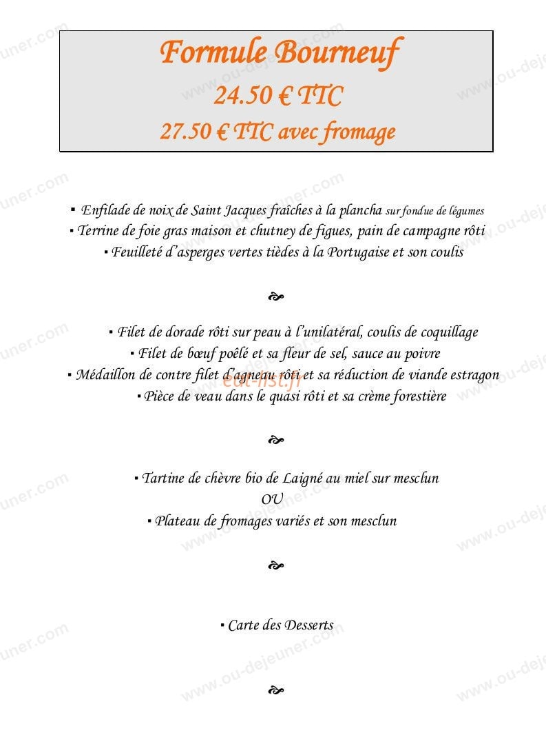 Le Relais — carte page 4