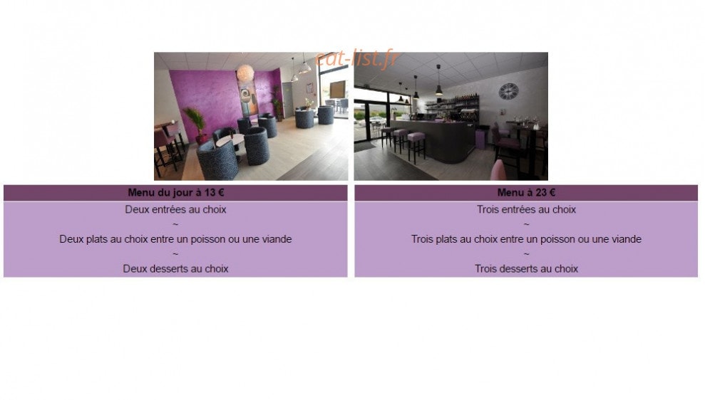 L'Esprit Gourmand — carte page 1