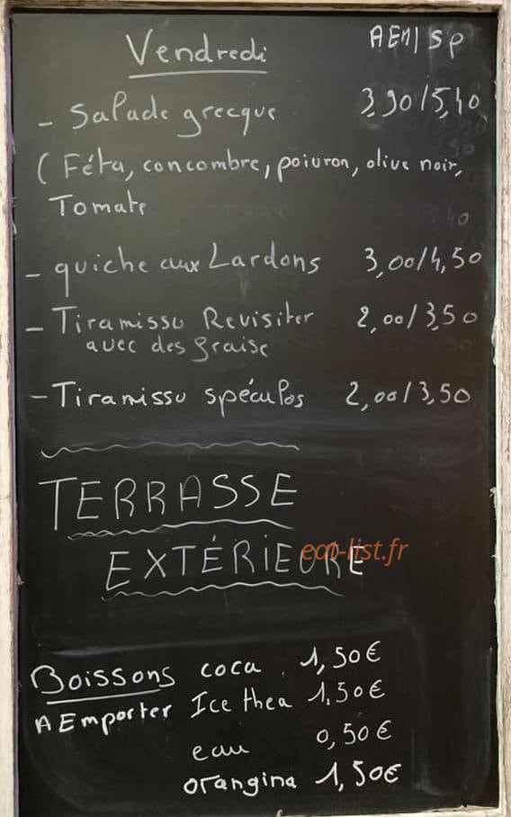 Le Central — carte page 1