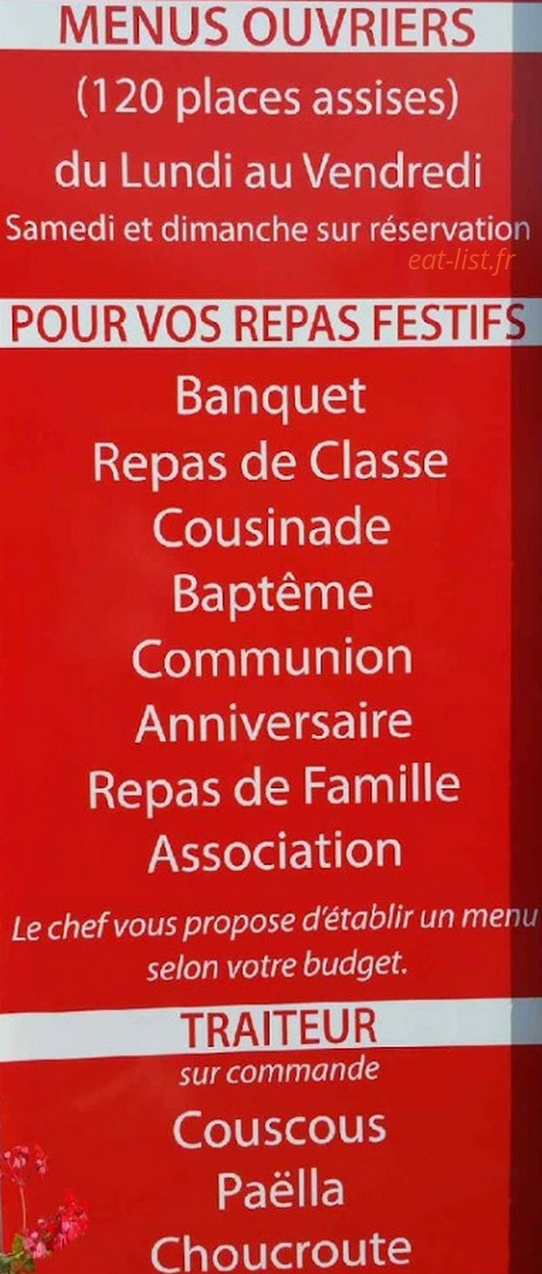 Le Rond Point — carte page 1
