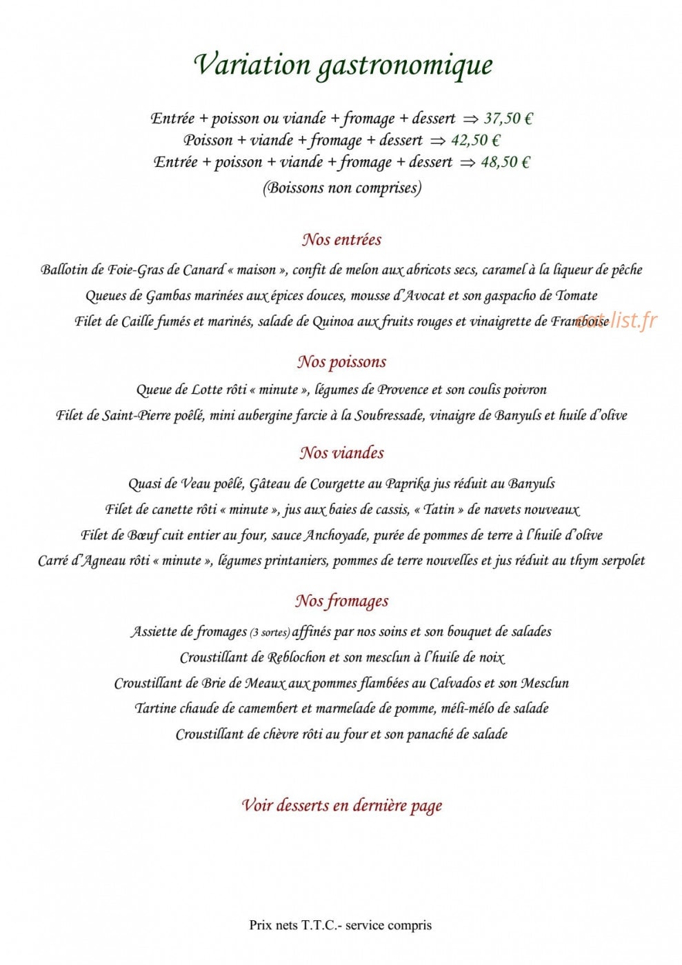 Le Salvert — carte page 2