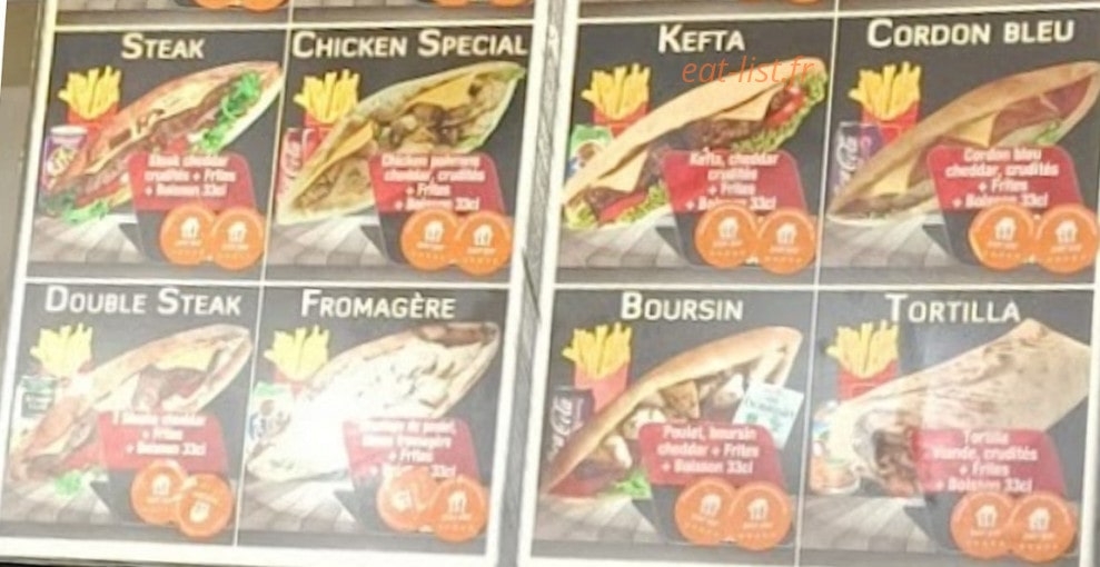 La Porte Des Saveurs — carte page 2