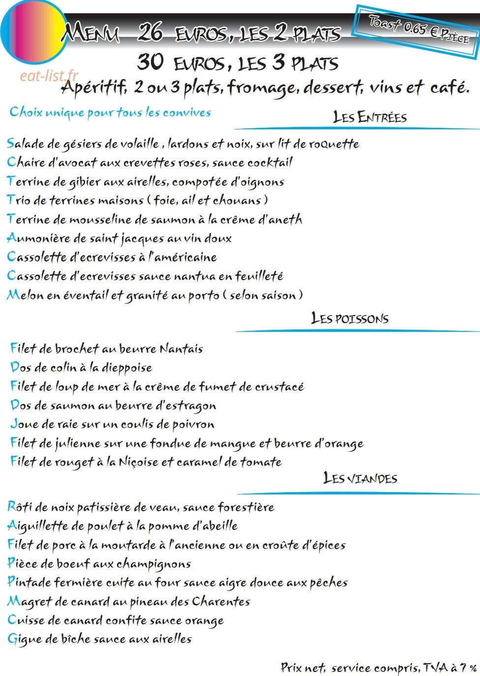 L'Escale — carte page 5
