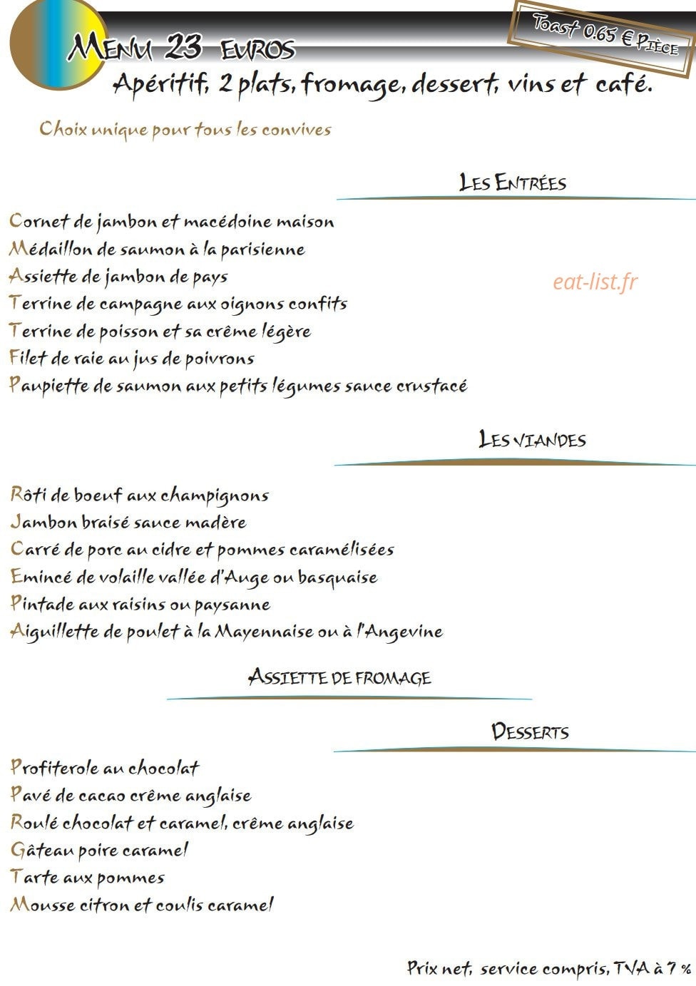 L'Escale — carte page 4