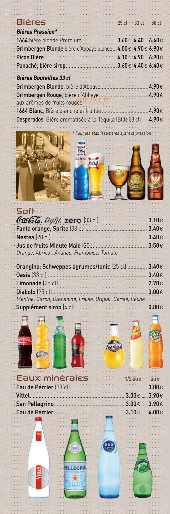 100 Patates — carte page 9