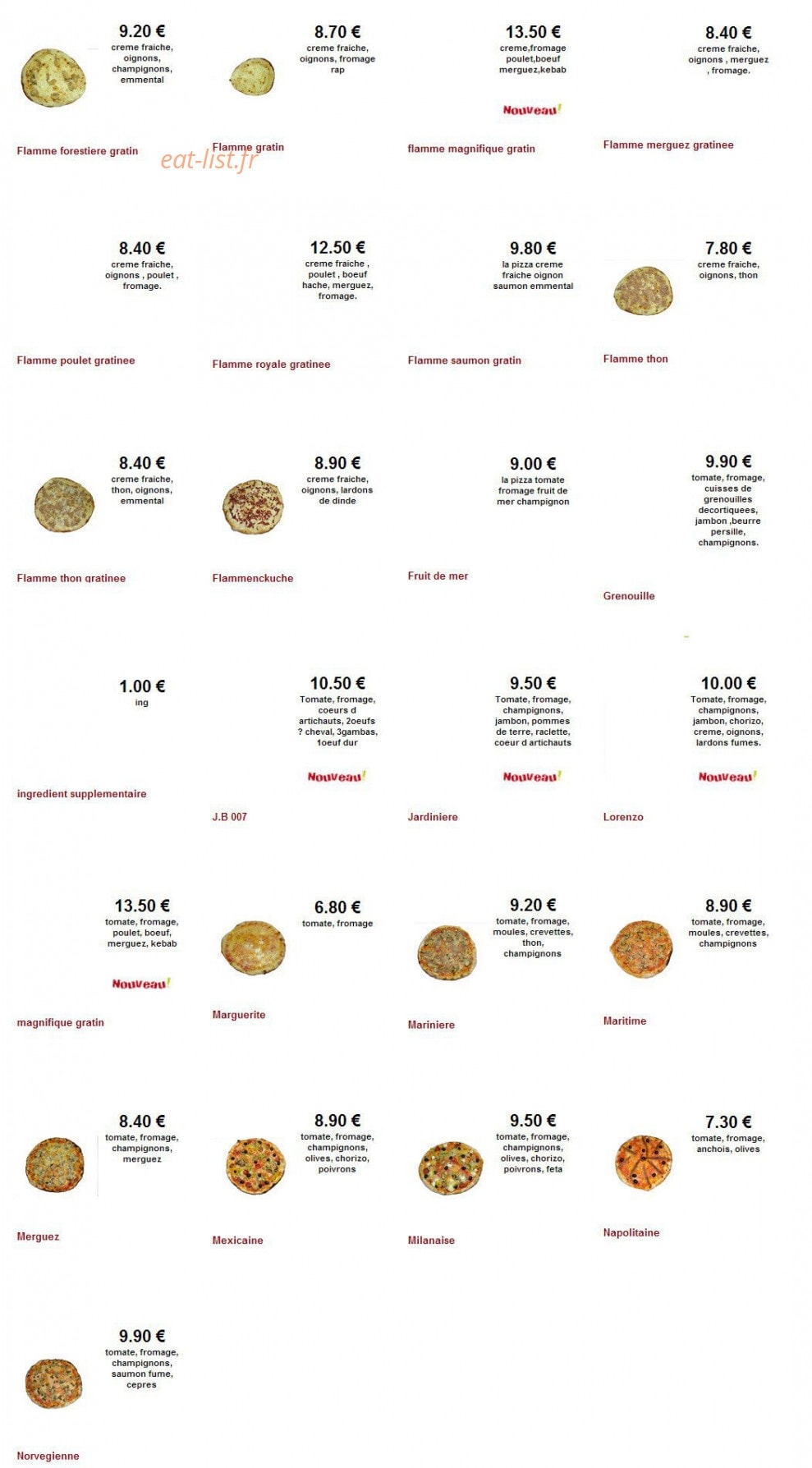 allopizzacouscous — carte page 2