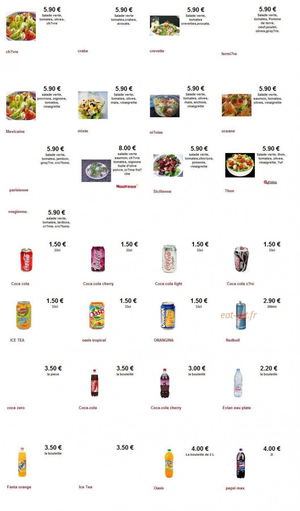 allopizzacouscous — carte page 11