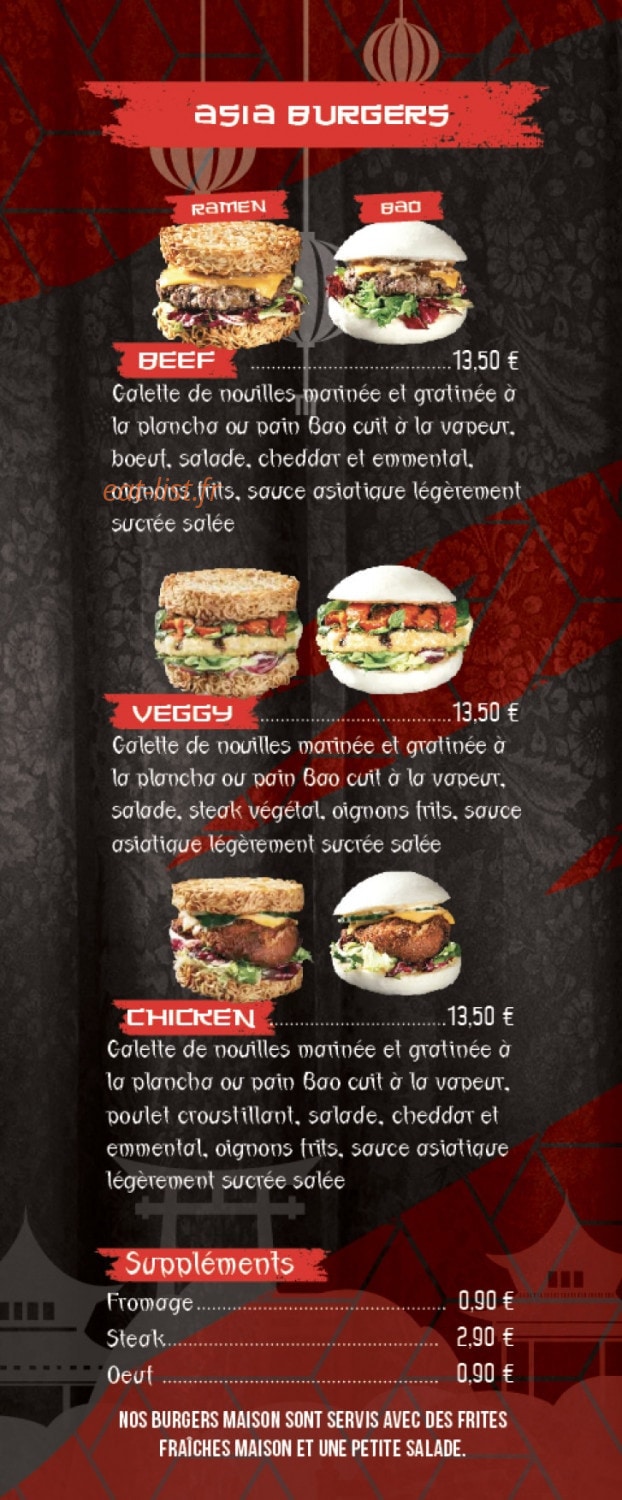 AsiaFood — carte page 4