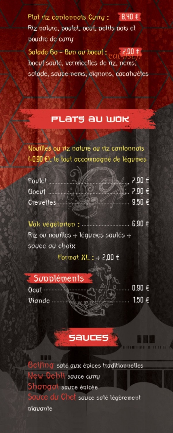 AsiaFood — carte page 3