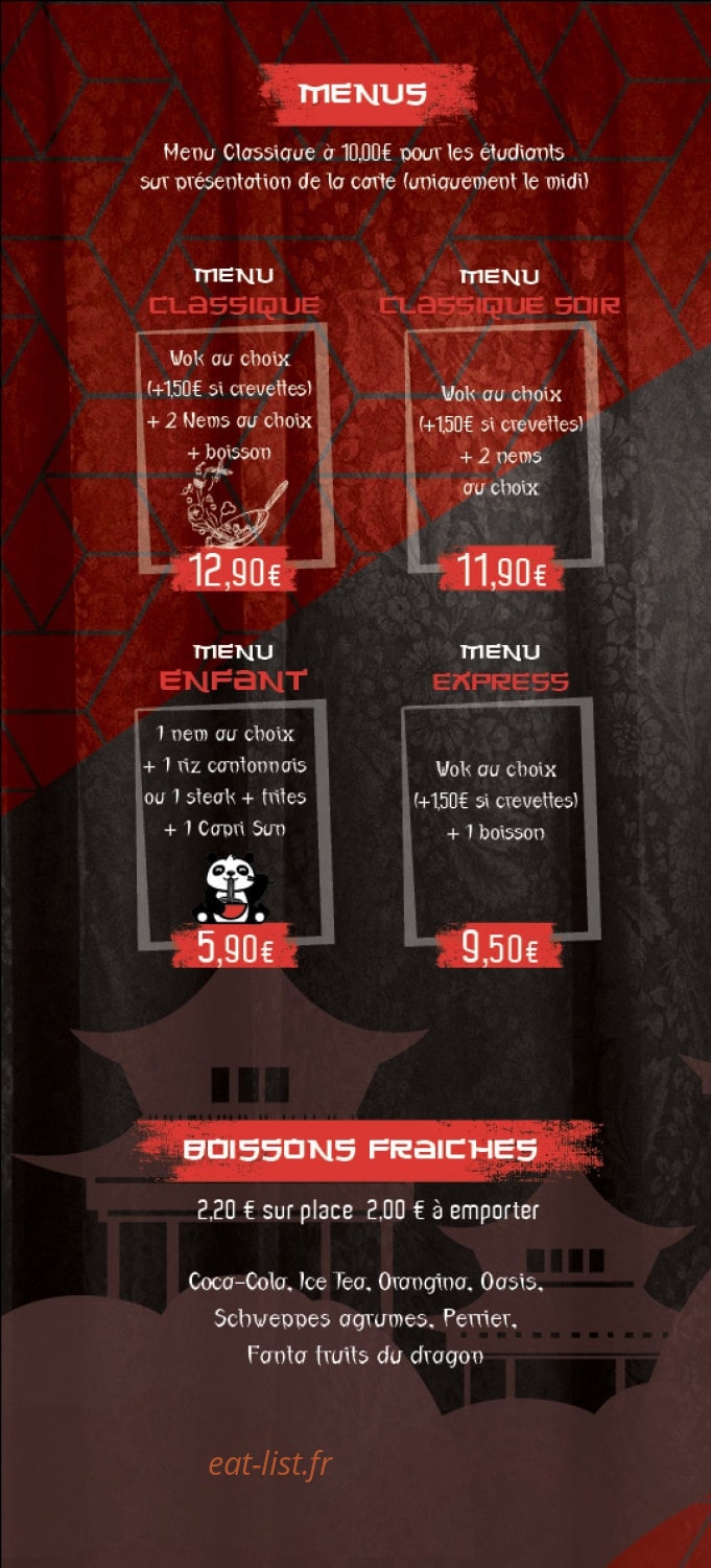 AsiaFood — carte page 5