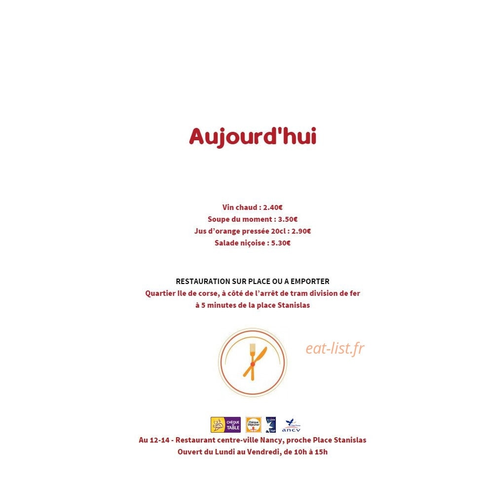 AU 12 / 14 — carte page 1