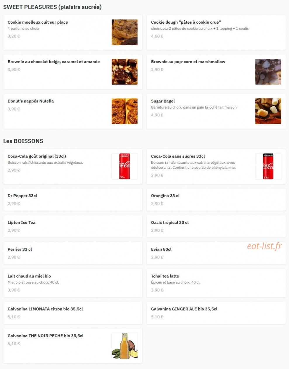 Bagel & Salsa — carte page 2
