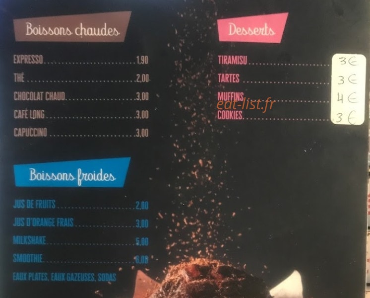 Burger Pasta — carte page 4
