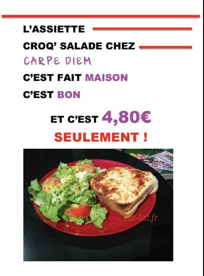 Carpe Diem — carte page 2