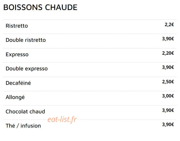 Chez Jane & Serge — carte page 5