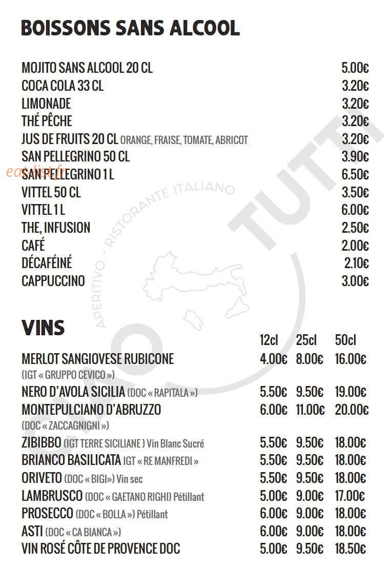 Ciao Tutti — carte page 8