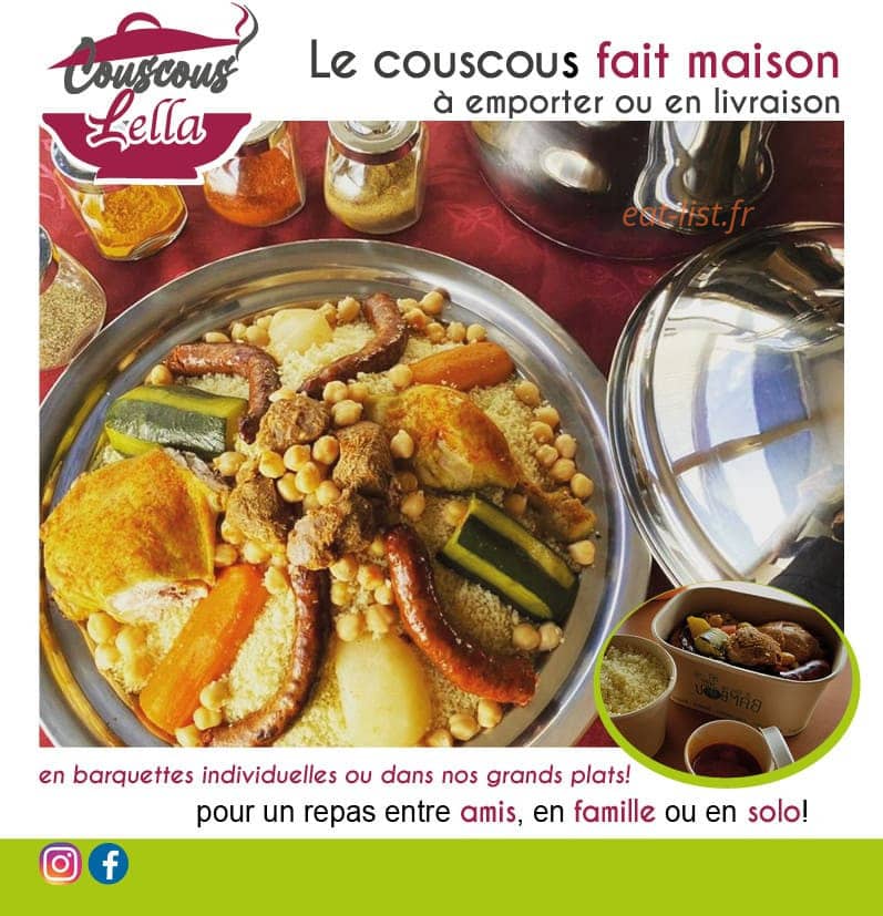 Couscous Lella — carte page 1