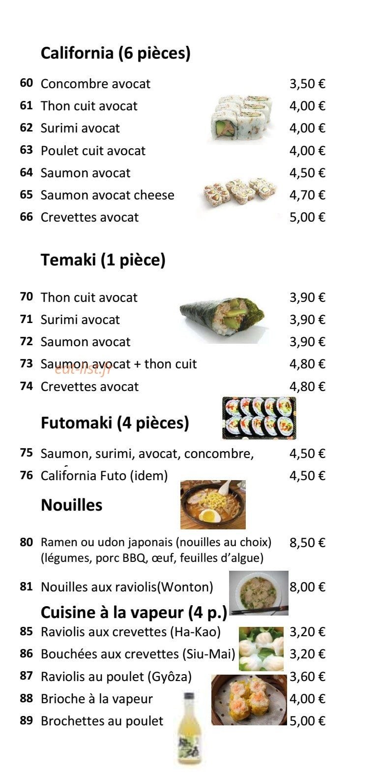 Emilie — carte page 5