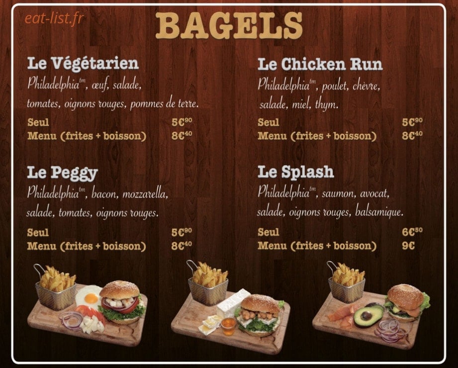 Foodies — carte page 1
