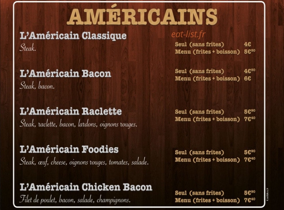 Foodies — carte page 2