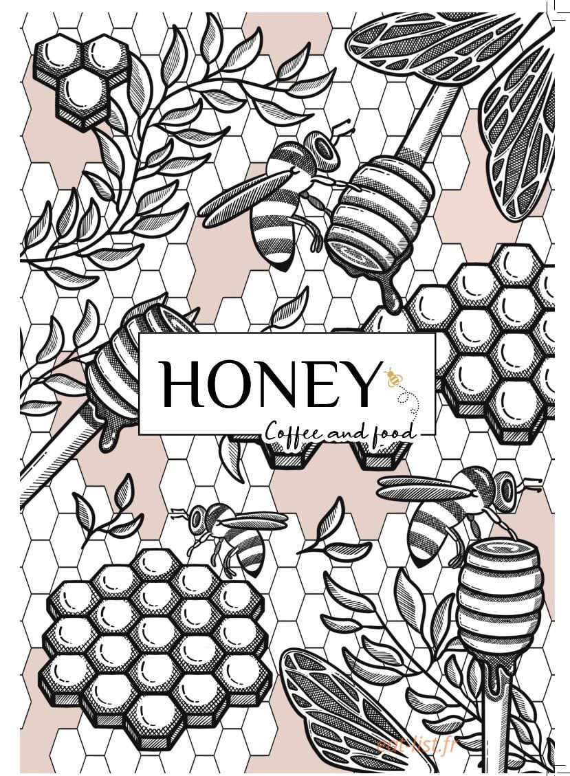 Honey — carte page 1