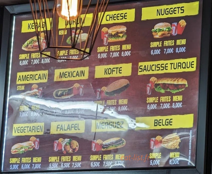 Istanbul Kebab — carte page 2