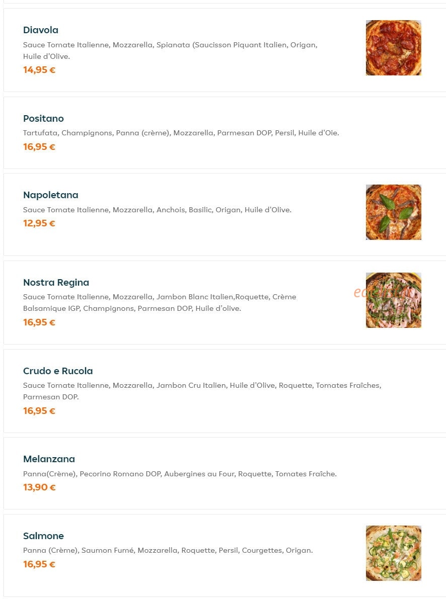 It Trattoria — carte page 2