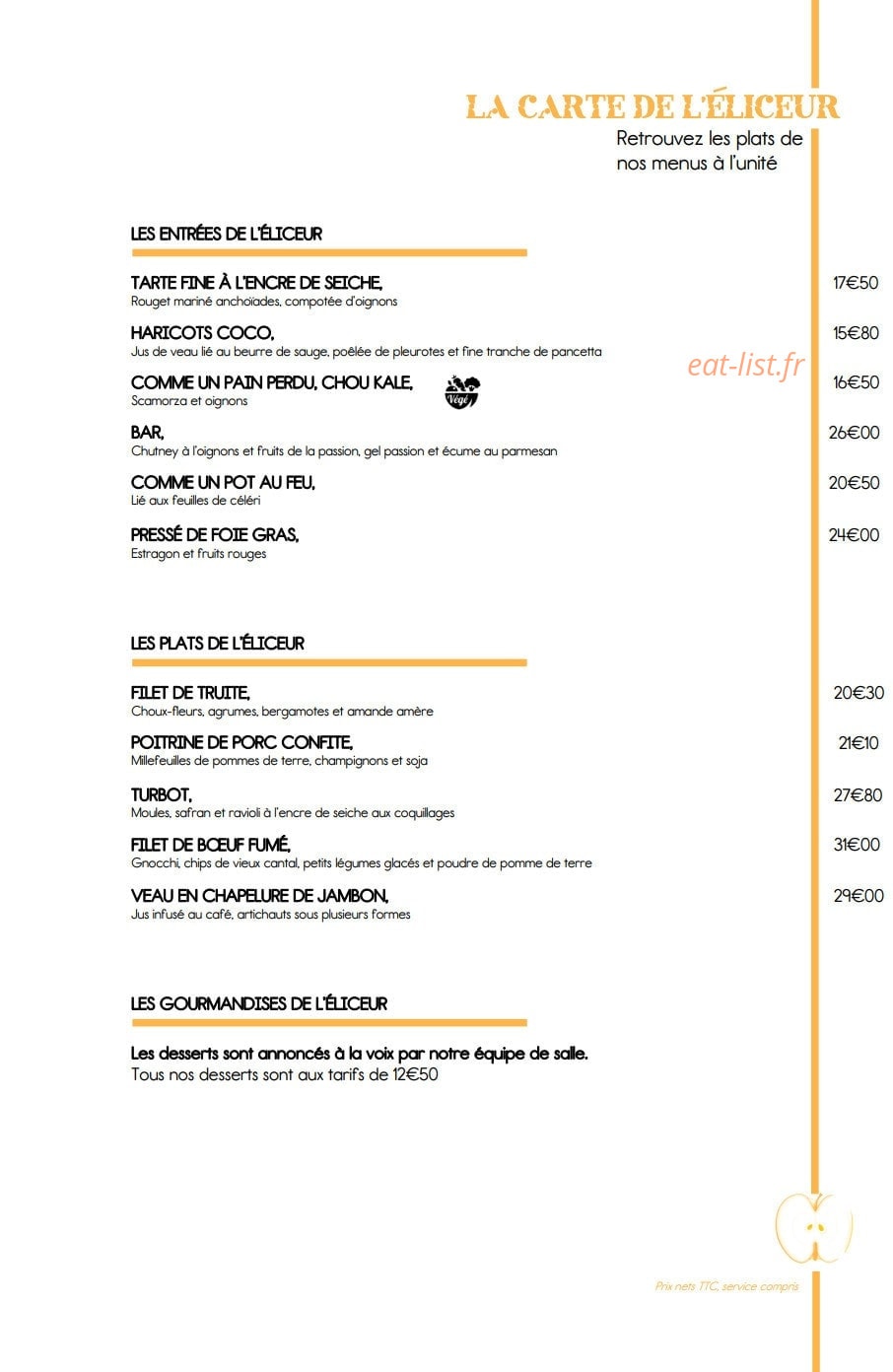 L’Eliceur — carte page 1