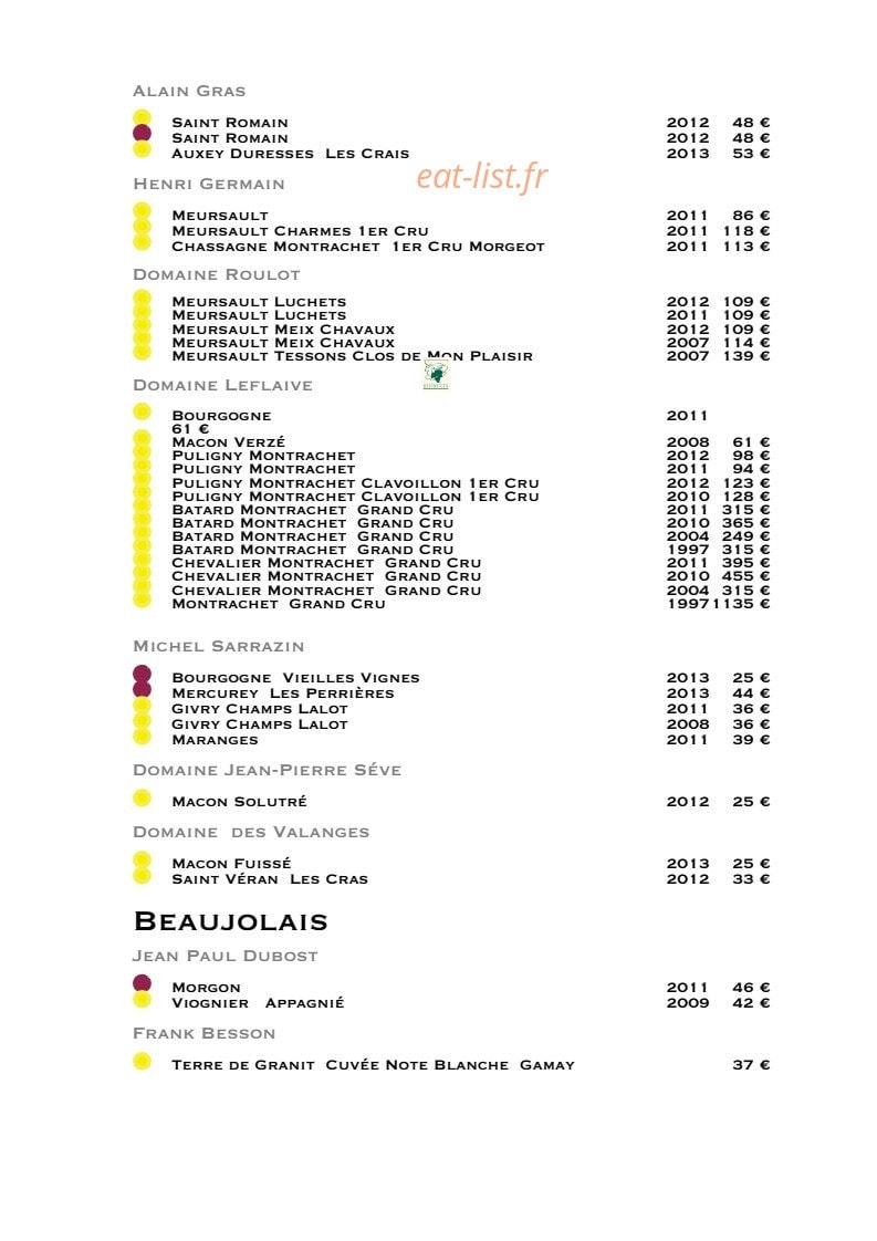 La Maison dans le Parc — carte page 7
