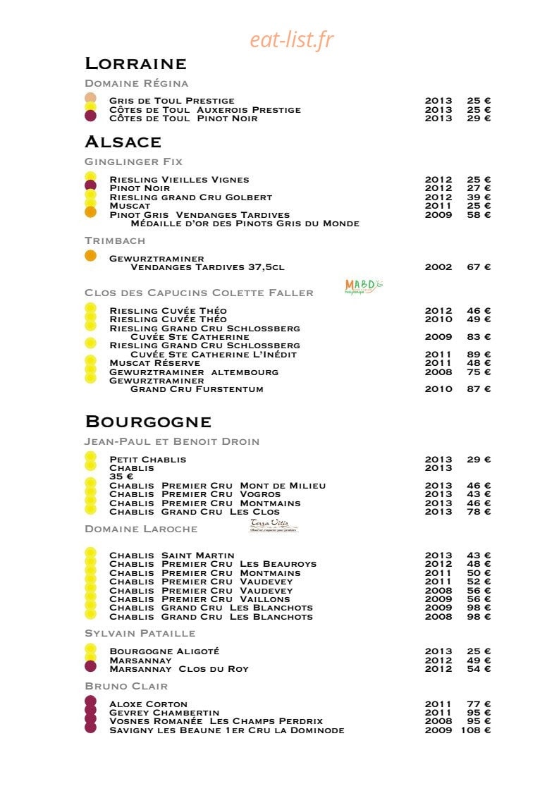 La Maison dans le Parc — carte page 5