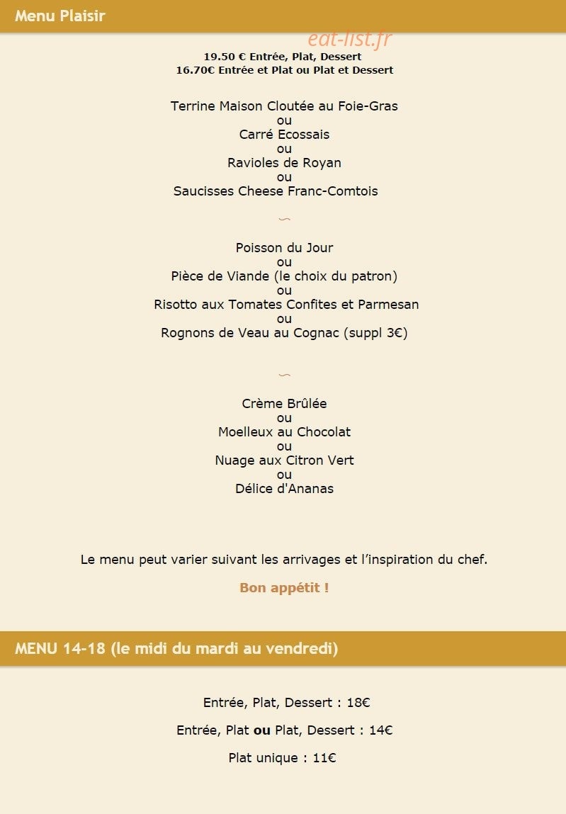 La Marianne — carte page 1