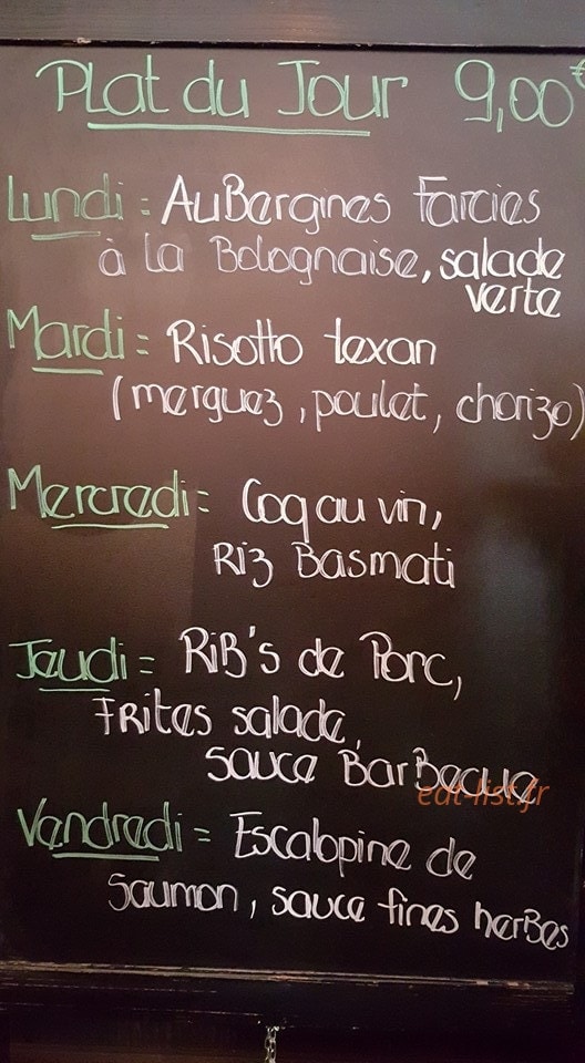 La Piazzetta — carte page 1