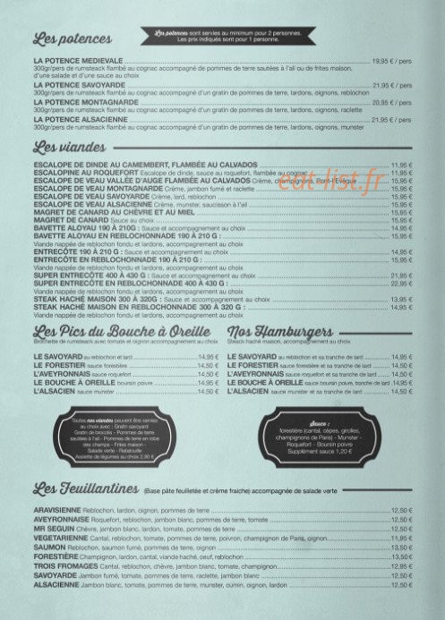 Le bouche à Oreille — carte page 6