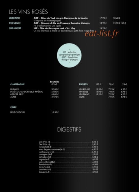 Le bouche à Oreille — carte page 11