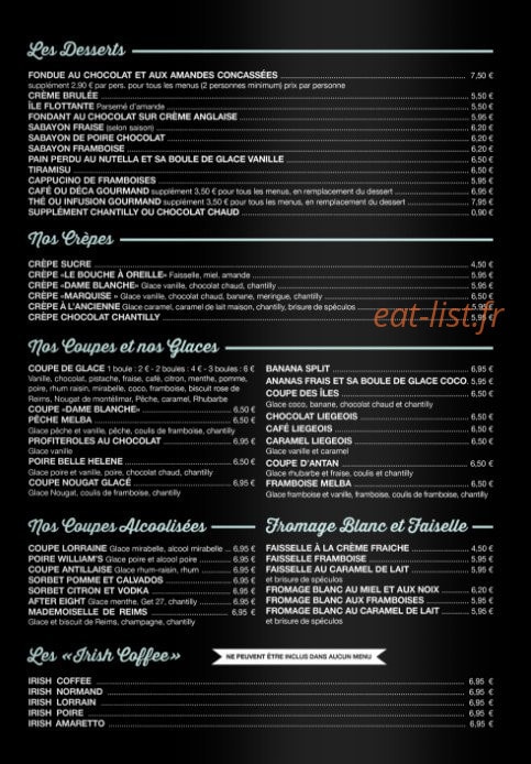 Le bouche à Oreille — carte page 9