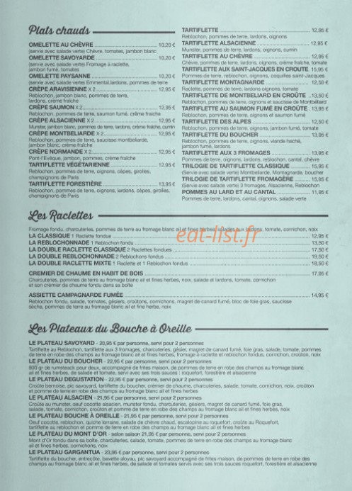 Le bouche à Oreille — carte page 7